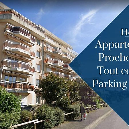 Homey Wood - New - Appartement Avec Une Chambre - Parking Prive Gratuit - Balcon Prive - A 5 Min De La Gare Pour Rejoindre Geneve Annemasse Bagian luar foto